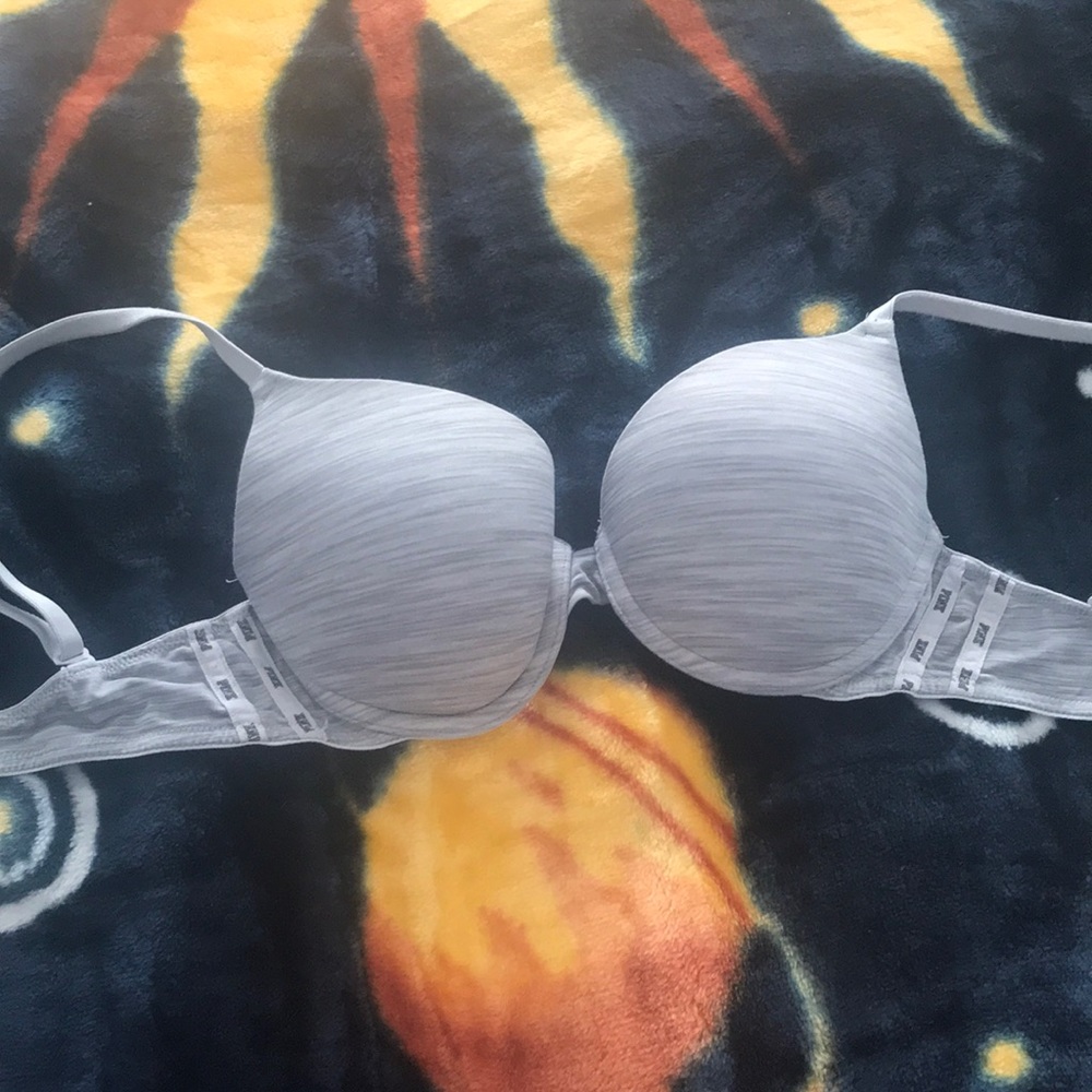 Gray bra